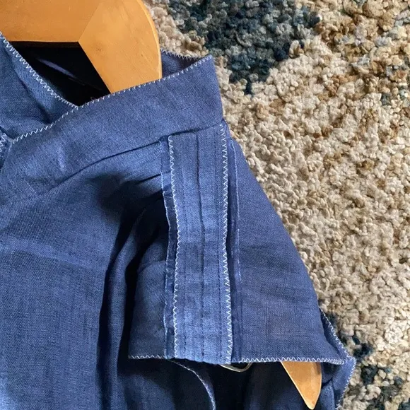 SHESMISS Linen Dress with Side pockets