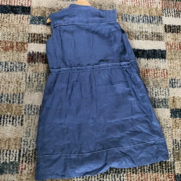 SHESMISS Linen Dress with Side pockets