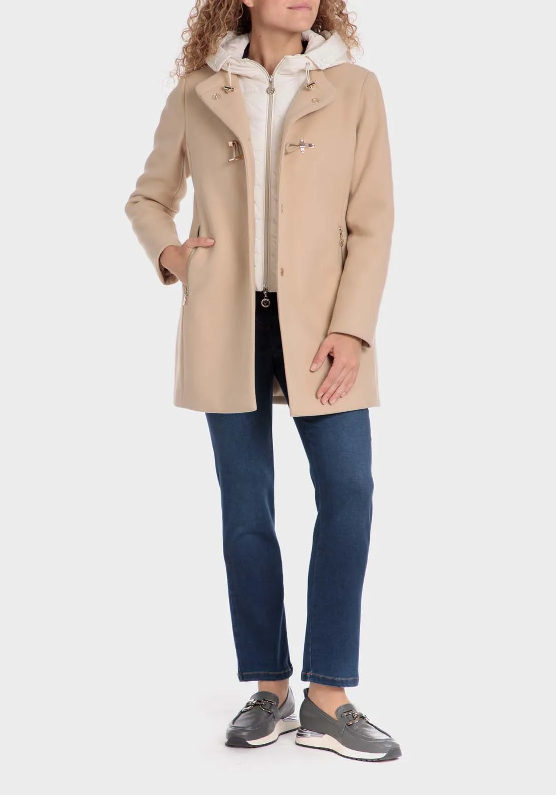Short Coat - Beige
