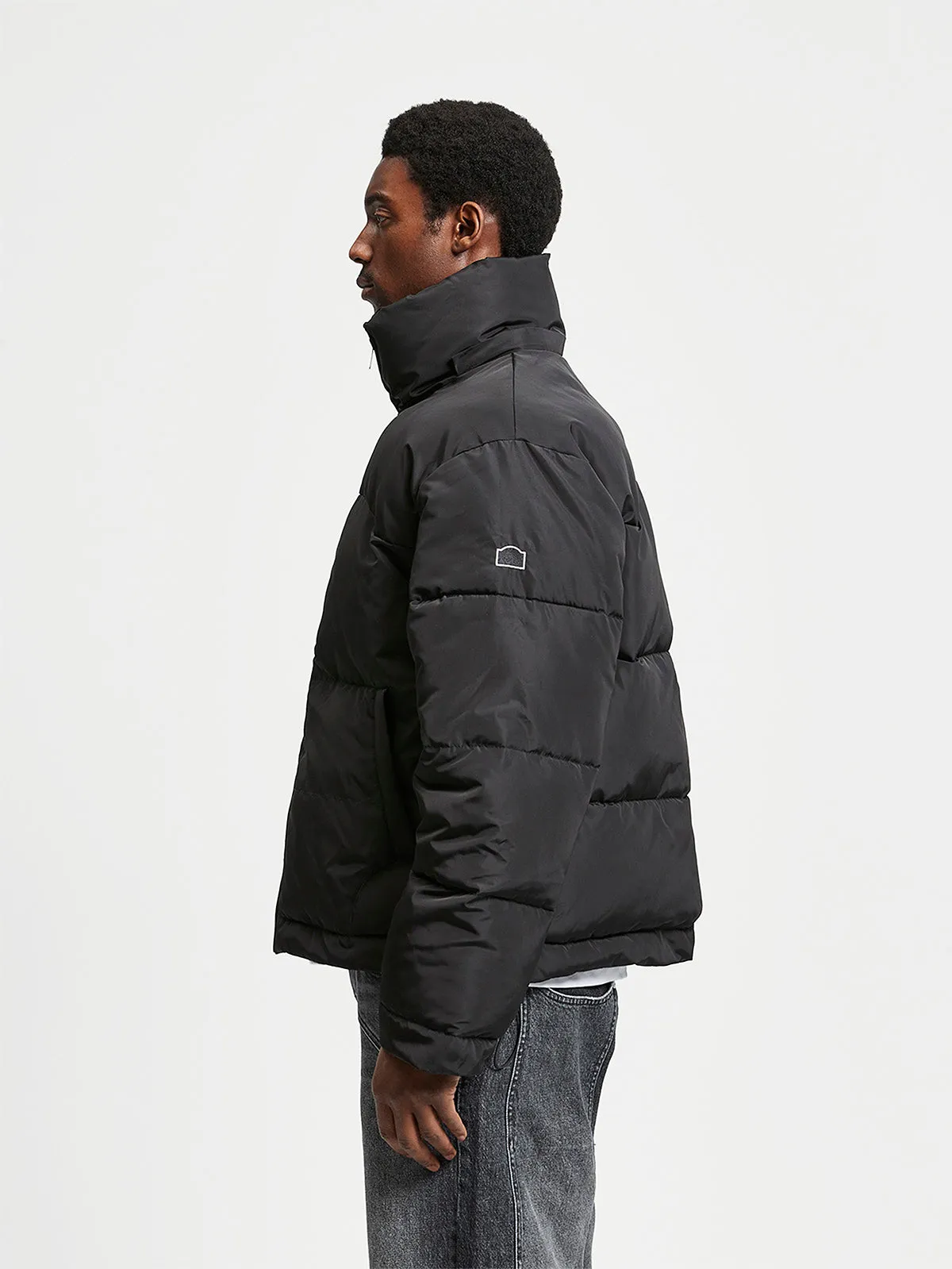 SIGNE PUFFER JACKET - BLACK
