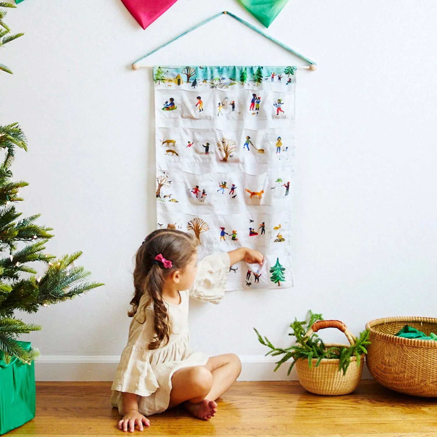 Silk Advent Calendar Illustrated By Gemma Koomen - Snowy Day