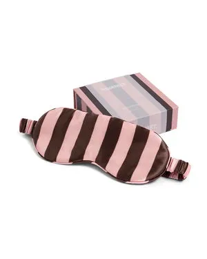Silk Eye Mask - Rocky Road Stripes
