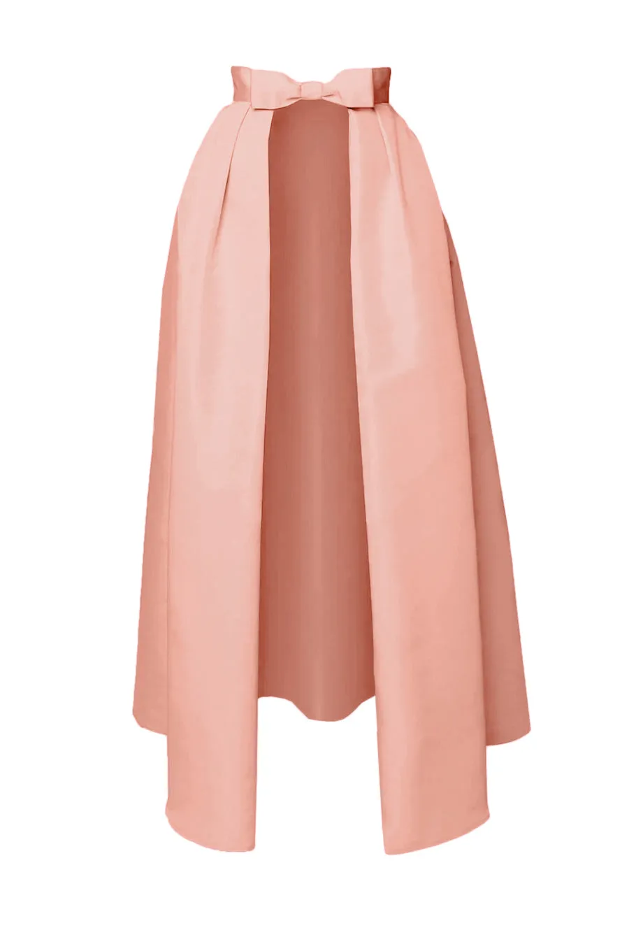 Silk Faille Bow Convertible Skirt