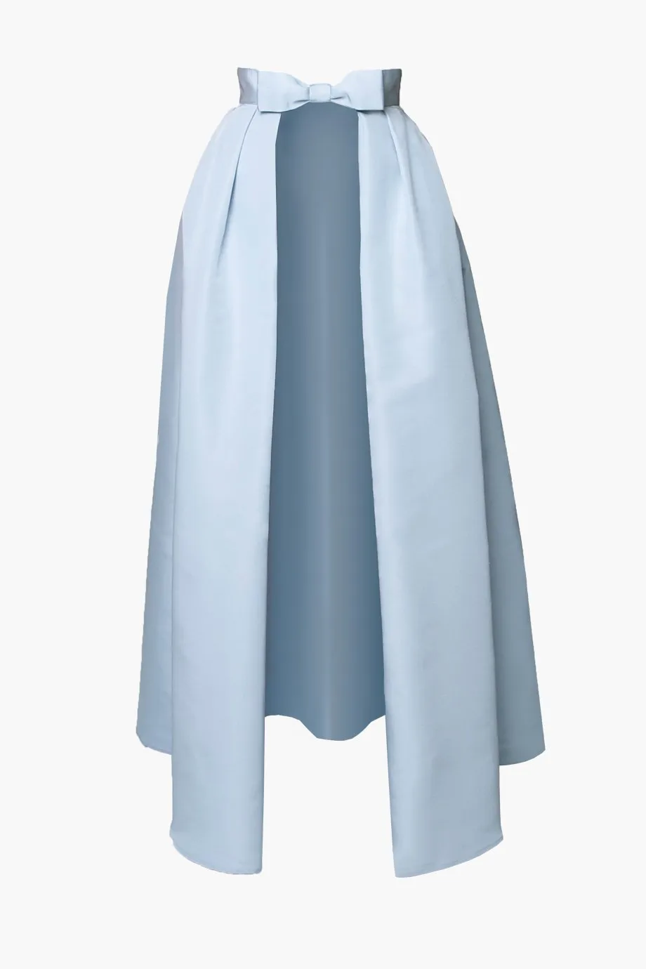 Silk Faille Bow Convertible Skirt