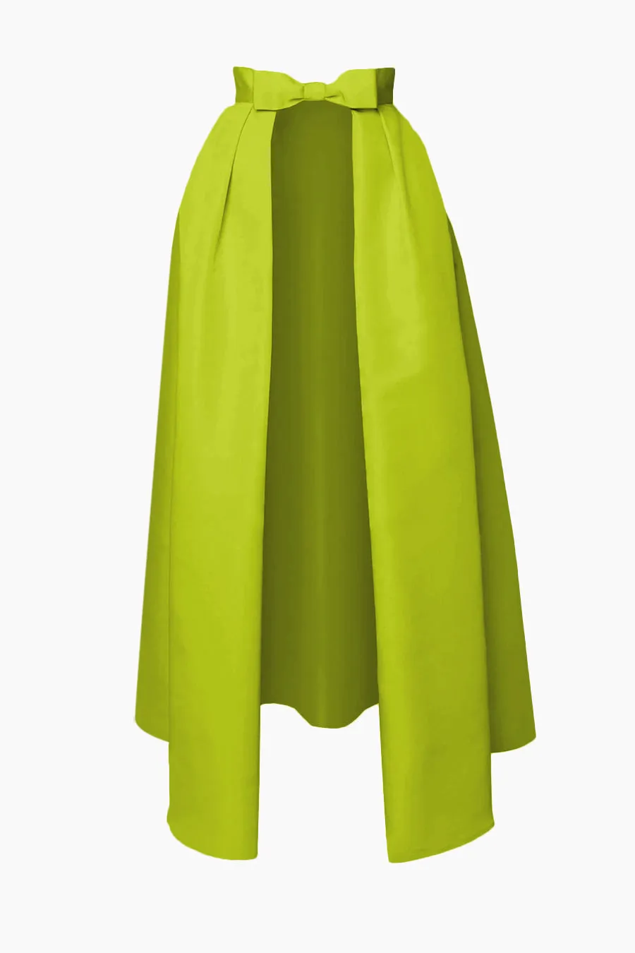 Silk Faille Bow Convertible Skirt