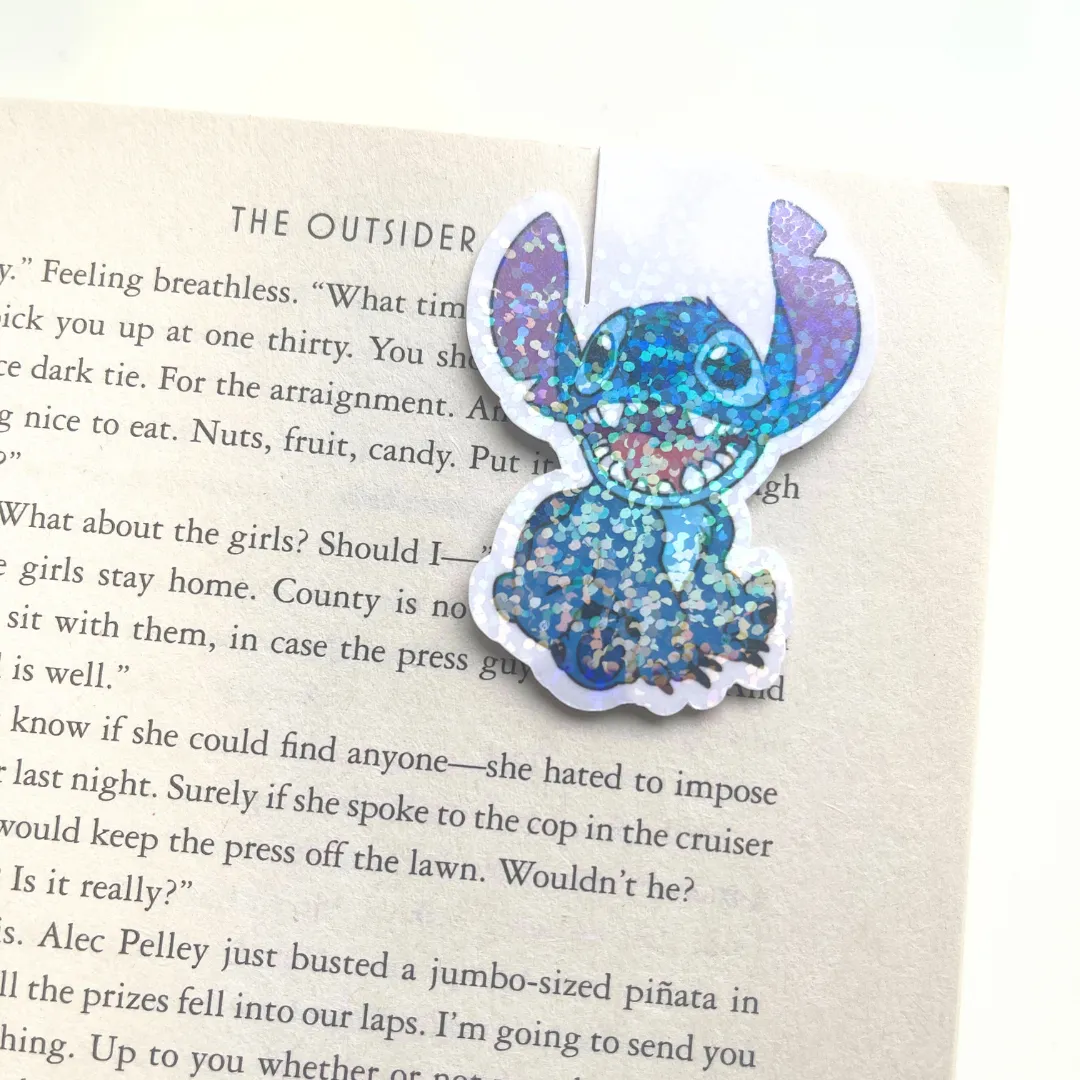 Silly Stitch - Magnetic Bookmark