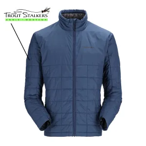 Simms MTS Logo Fall Run Collared Jacket Navy