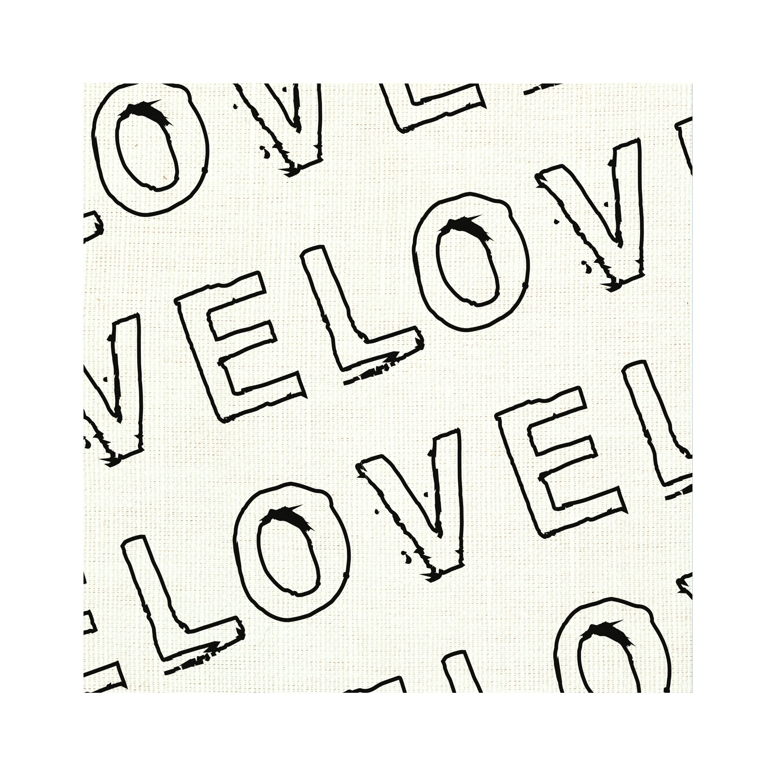 Sketch in Love Fabric
