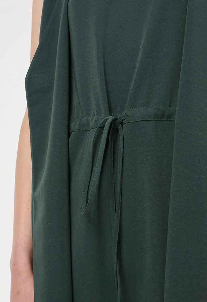 Sleeveless Overlay Jumpsuit