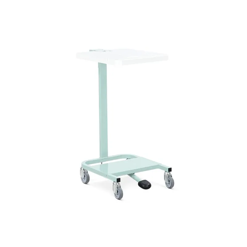 Soiled Linen Trolley | Single | Mild Steel | Cantilever Frame | Pedal