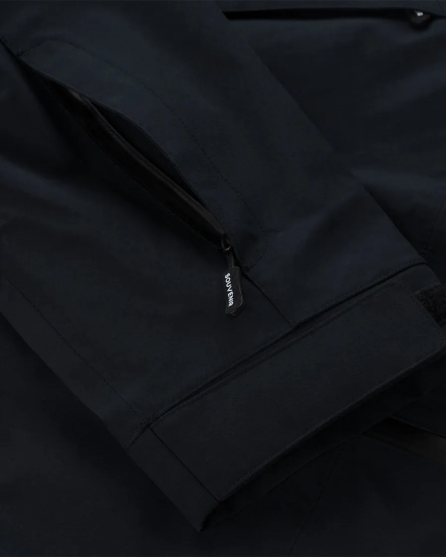 Souvenir 3-Ply Ripstop Shell Jacket Black 2026