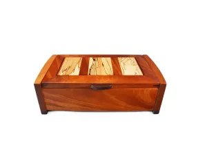 Spalted Maple Pin Hinge Box