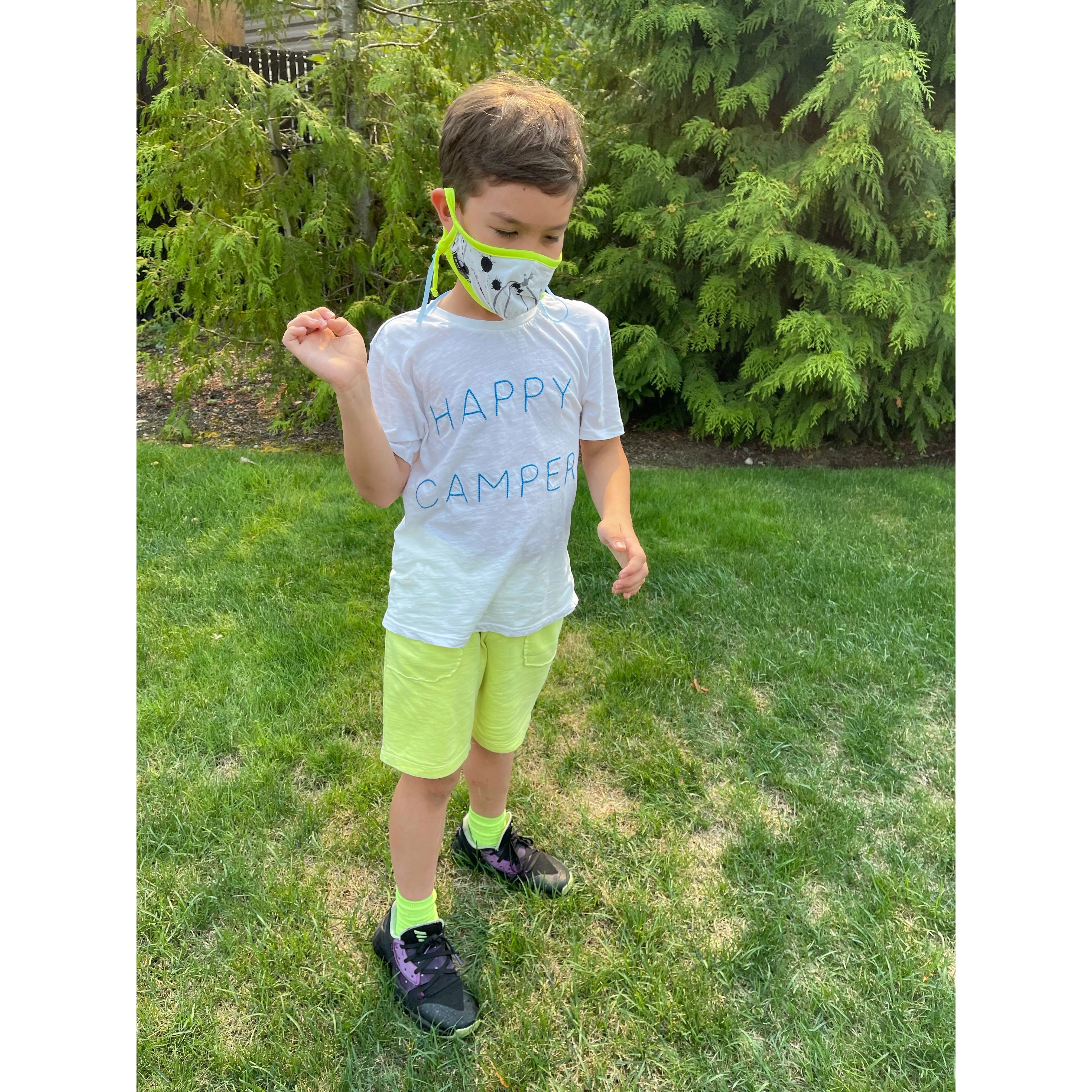 Splatter Paint | Yellow Neon