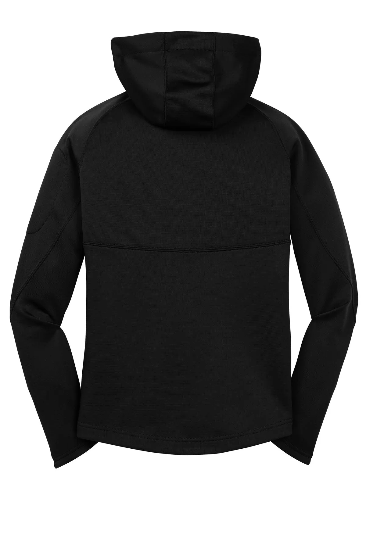 Sport-Tek Women's Tech Fleece Full-Zip Hooded Jacket. L248 Black