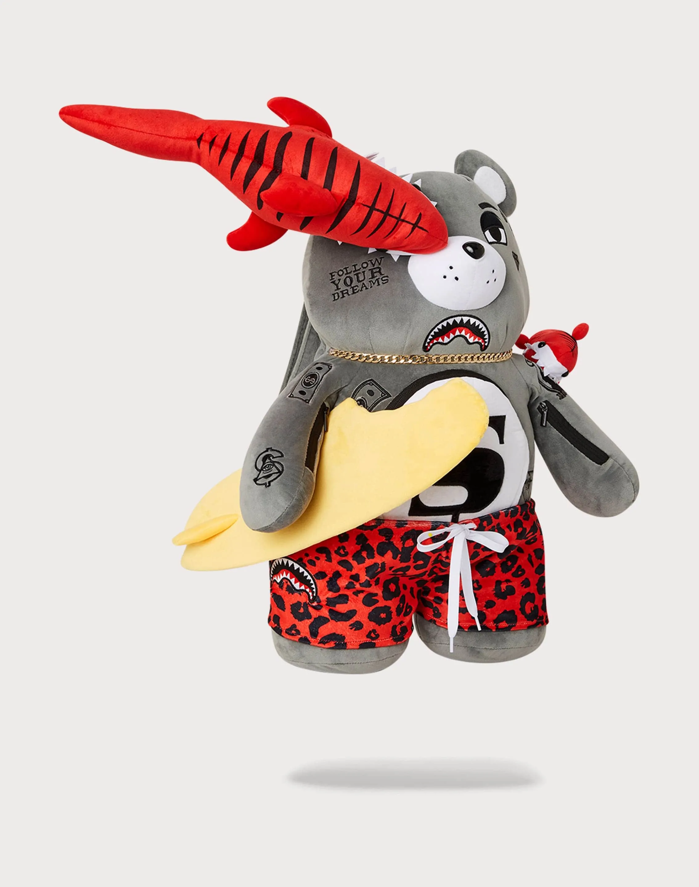 Sprayground Shark Bite Bear Backpack