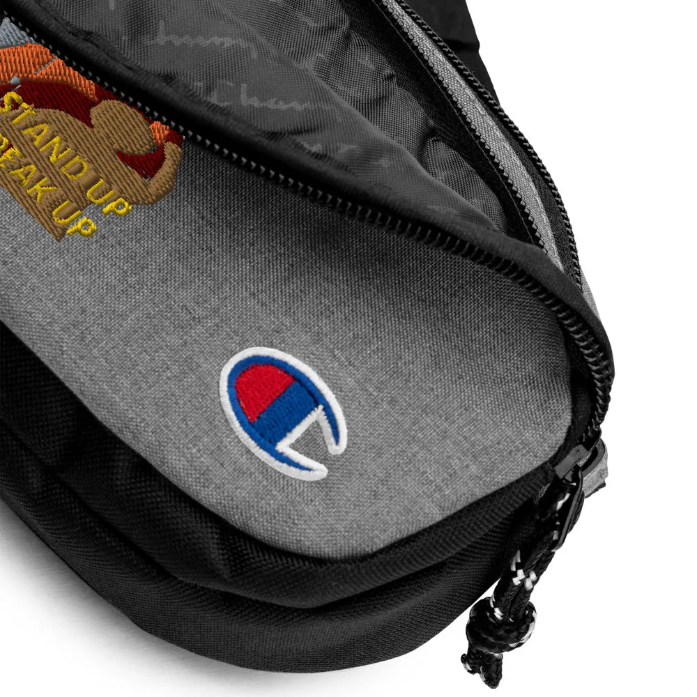 Stand Up-Speak Up Champion fanny pack