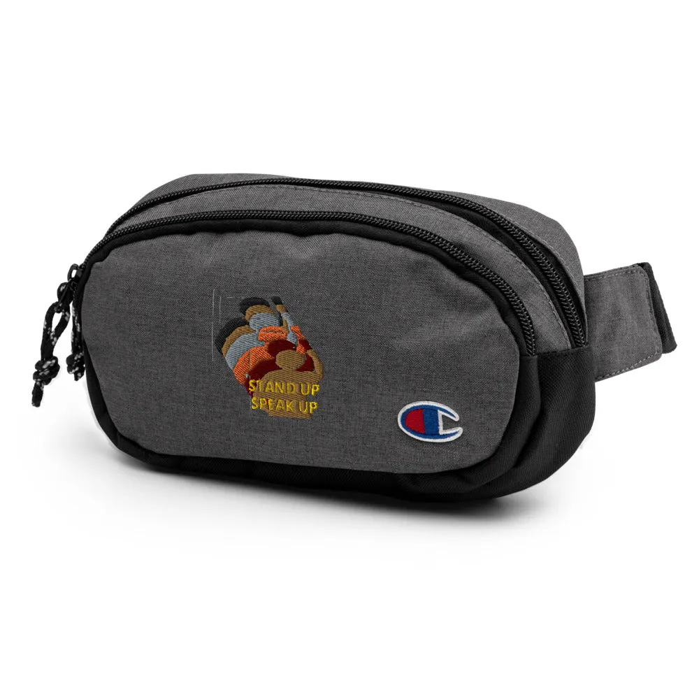 Stand Up-Speak Up Champion fanny pack