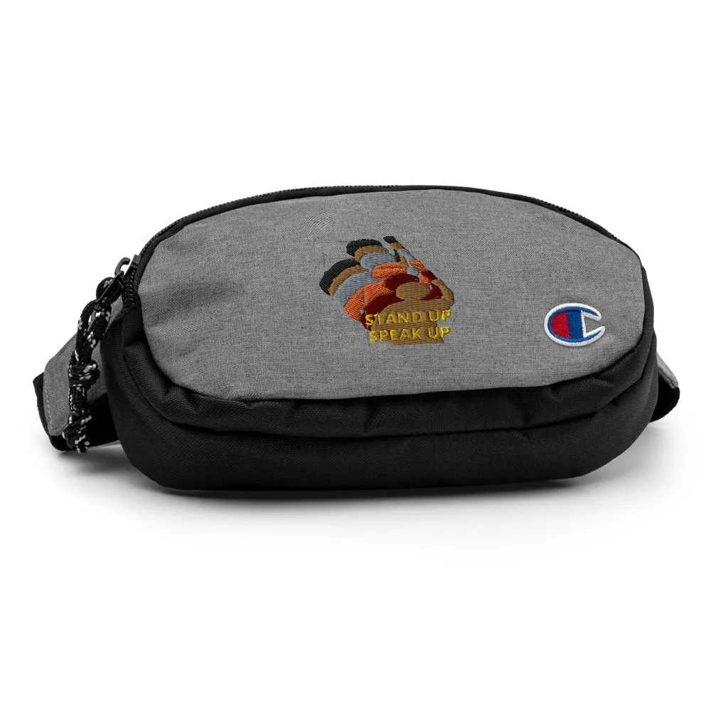 Stand Up-Speak Up Champion fanny pack