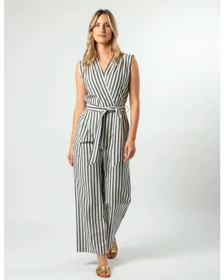 Stella   Gemma - Saylor Jumpsuit - Navy Stripe