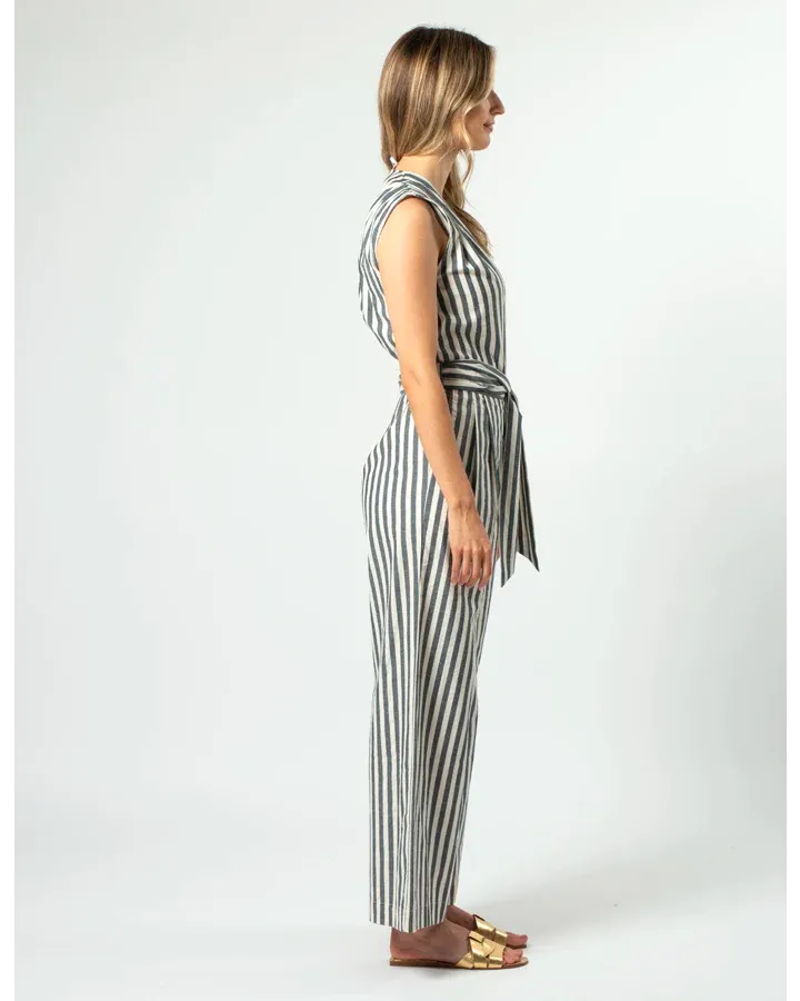 Stella   Gemma - Saylor Jumpsuit - Navy Stripe