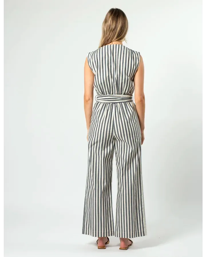 Stella   Gemma - Saylor Jumpsuit - Navy Stripe