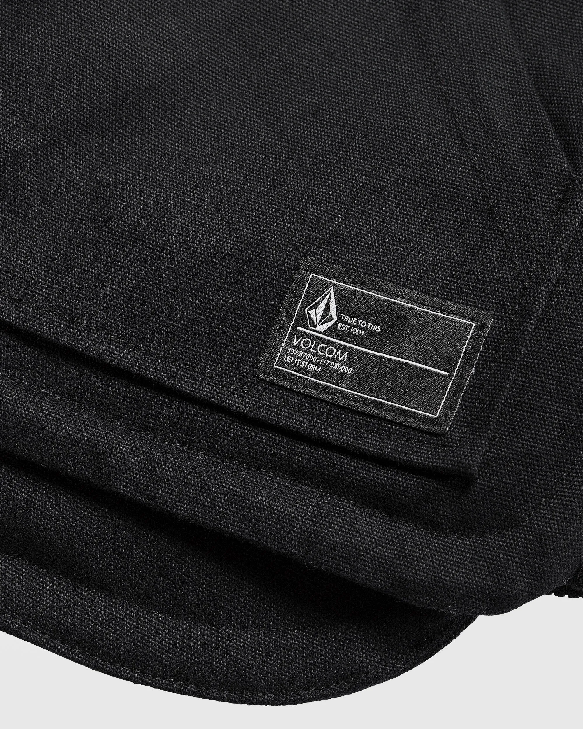 Stone Castine Puff Vest - Black