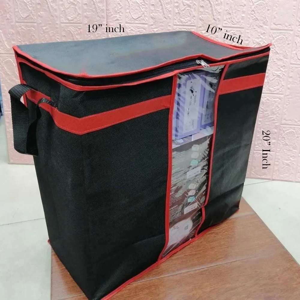 Storage Foldable Large Reliable delivery [Pack Bedding Storage Blanket Double Boxes Bag Limited edition 2,3 Folding | | organizers &amp; Clothes Containers of Box LARGE Zipper Clothing 1, 4]