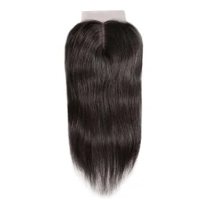 Straight 4*4 Silk Base Closure Brazilian Hair CEXXY Hair