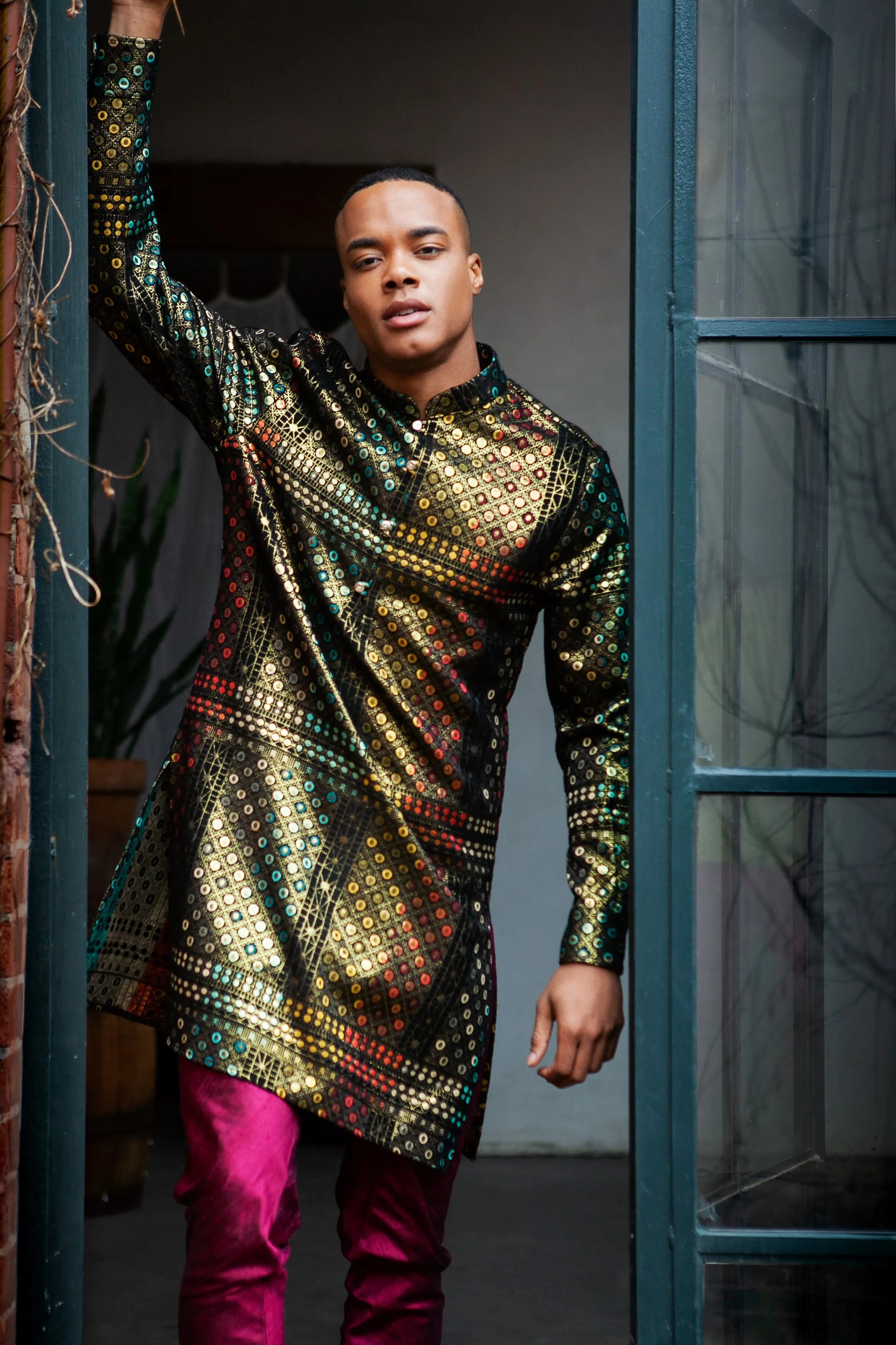 SUMEET Geo Kurta Shirt