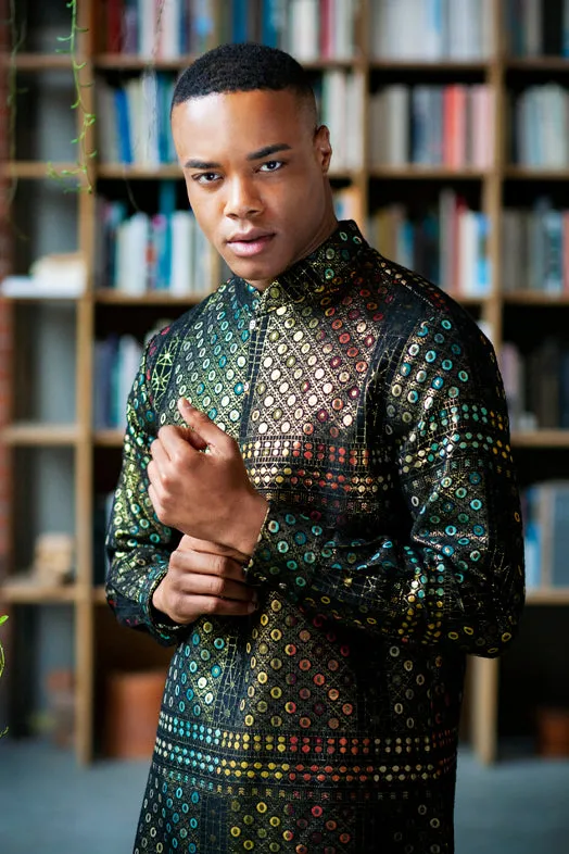 SUMEET Geo Kurta Shirt