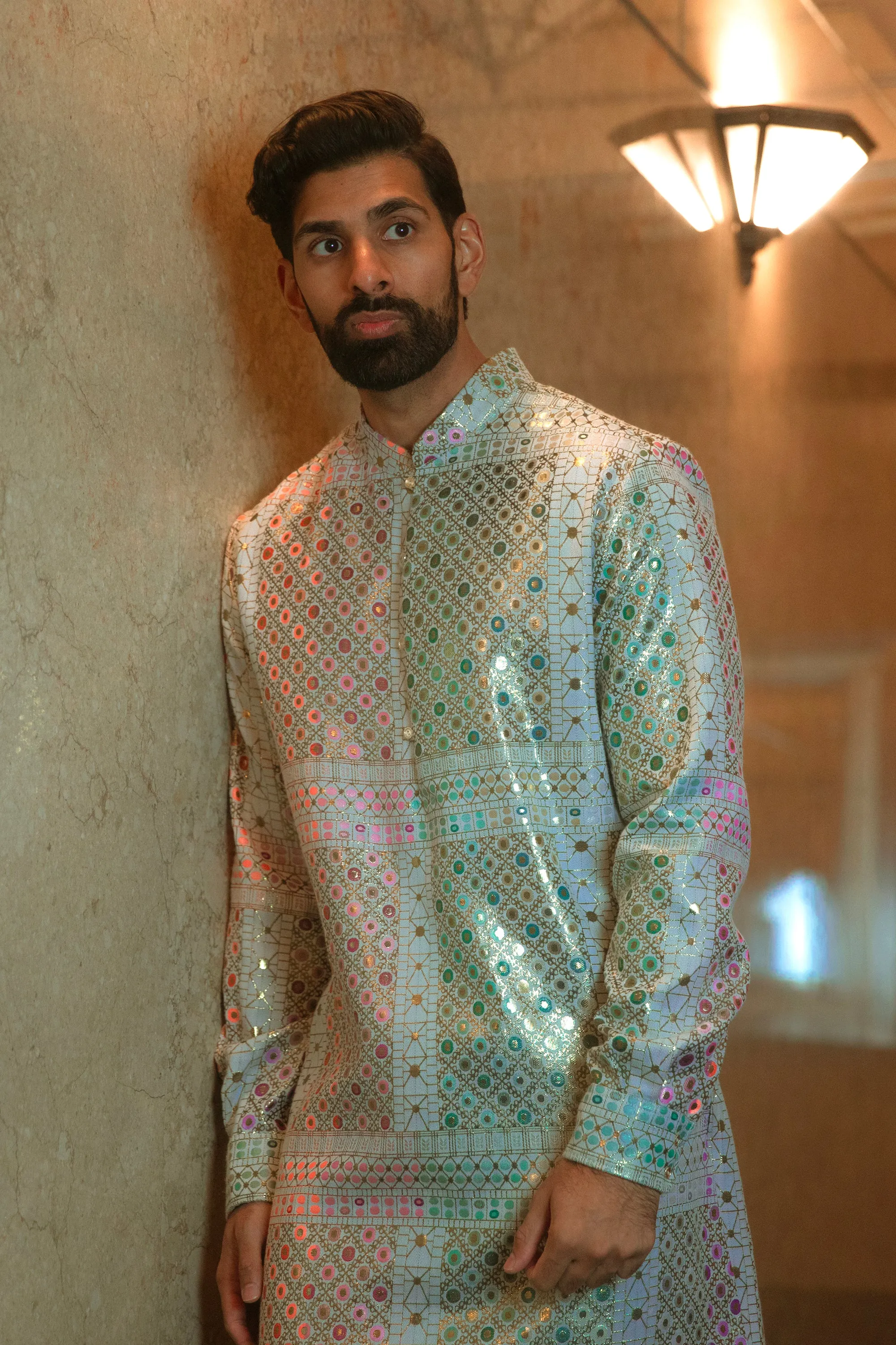 SUMEET Geo Kurta Shirt