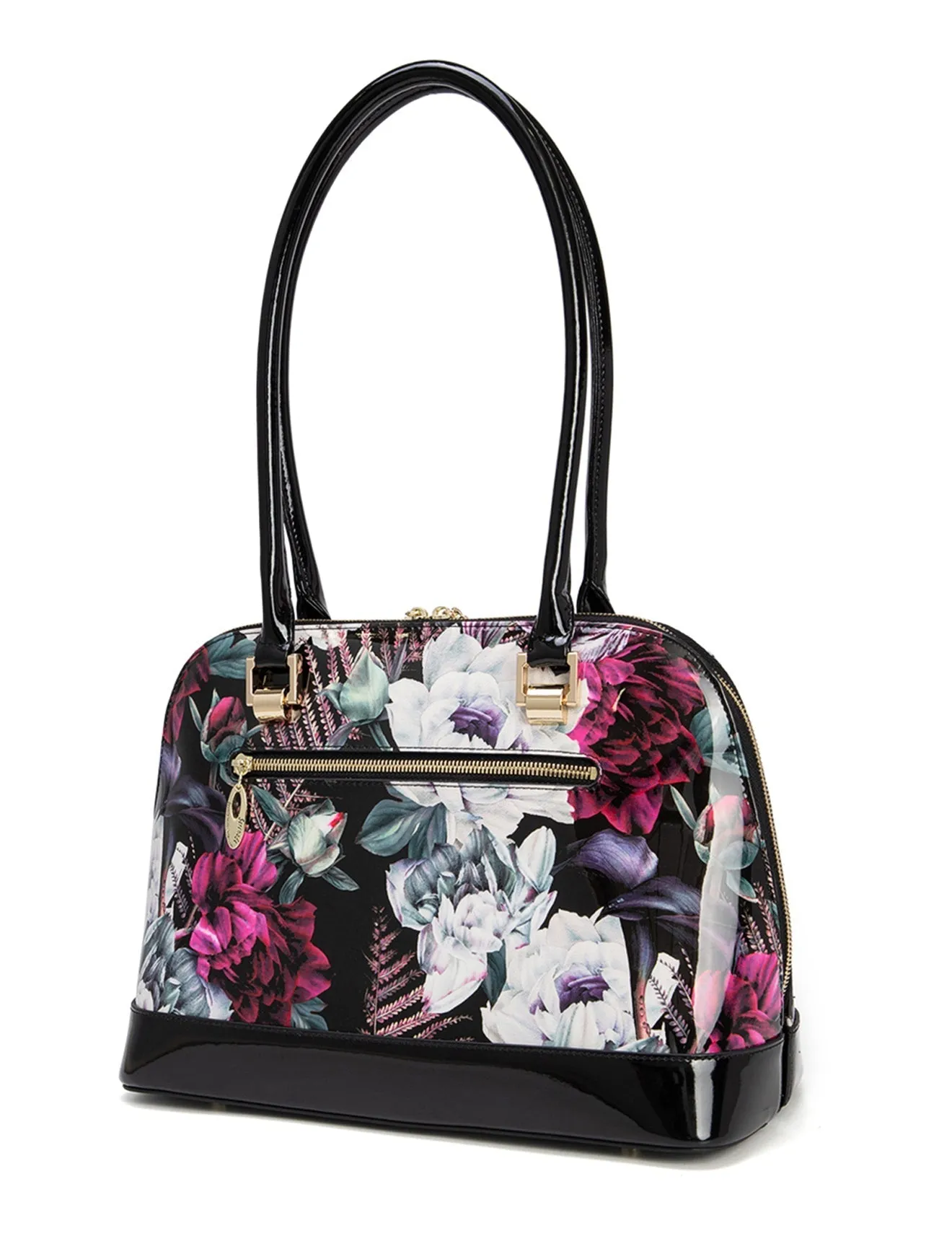 SUSANA PATENT LEATHER HANDBAG- SN73-0758- SALE