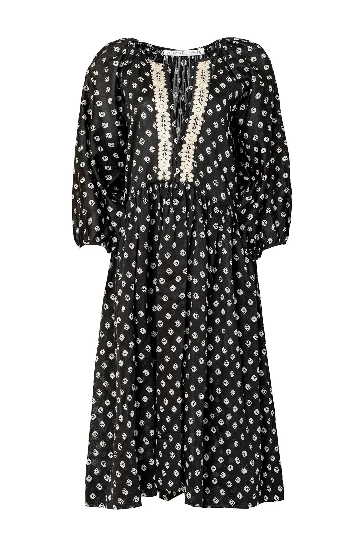Talitha Licorice Silk Dress