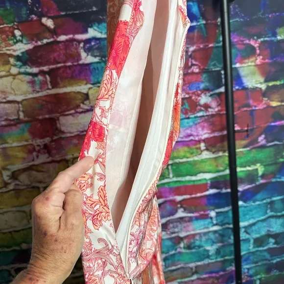 Thakoon Silk Sheath Floral Dress Size 6 100% Silk