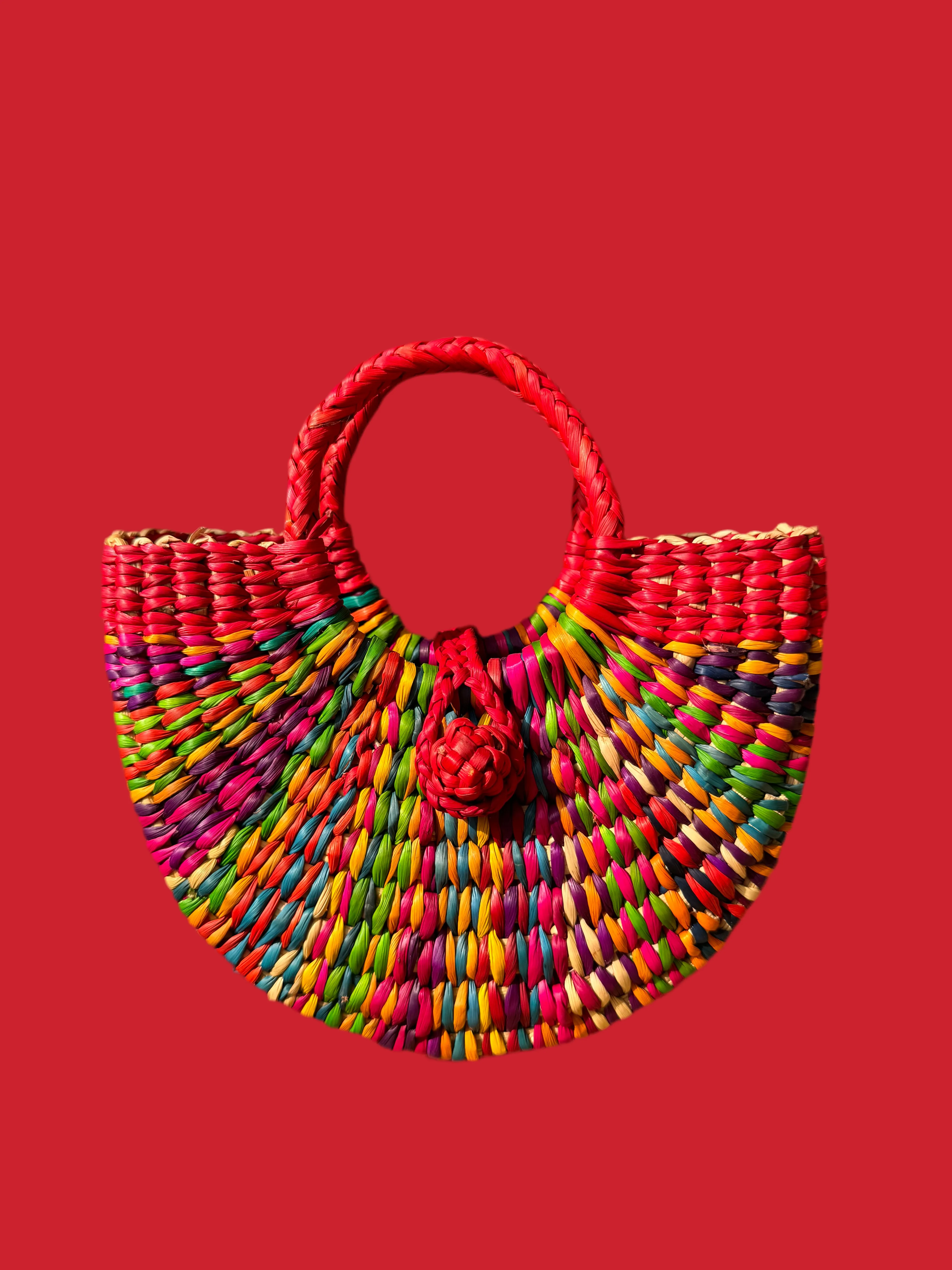 The Afternoon Bag - Junco Reed Handwoven Bag