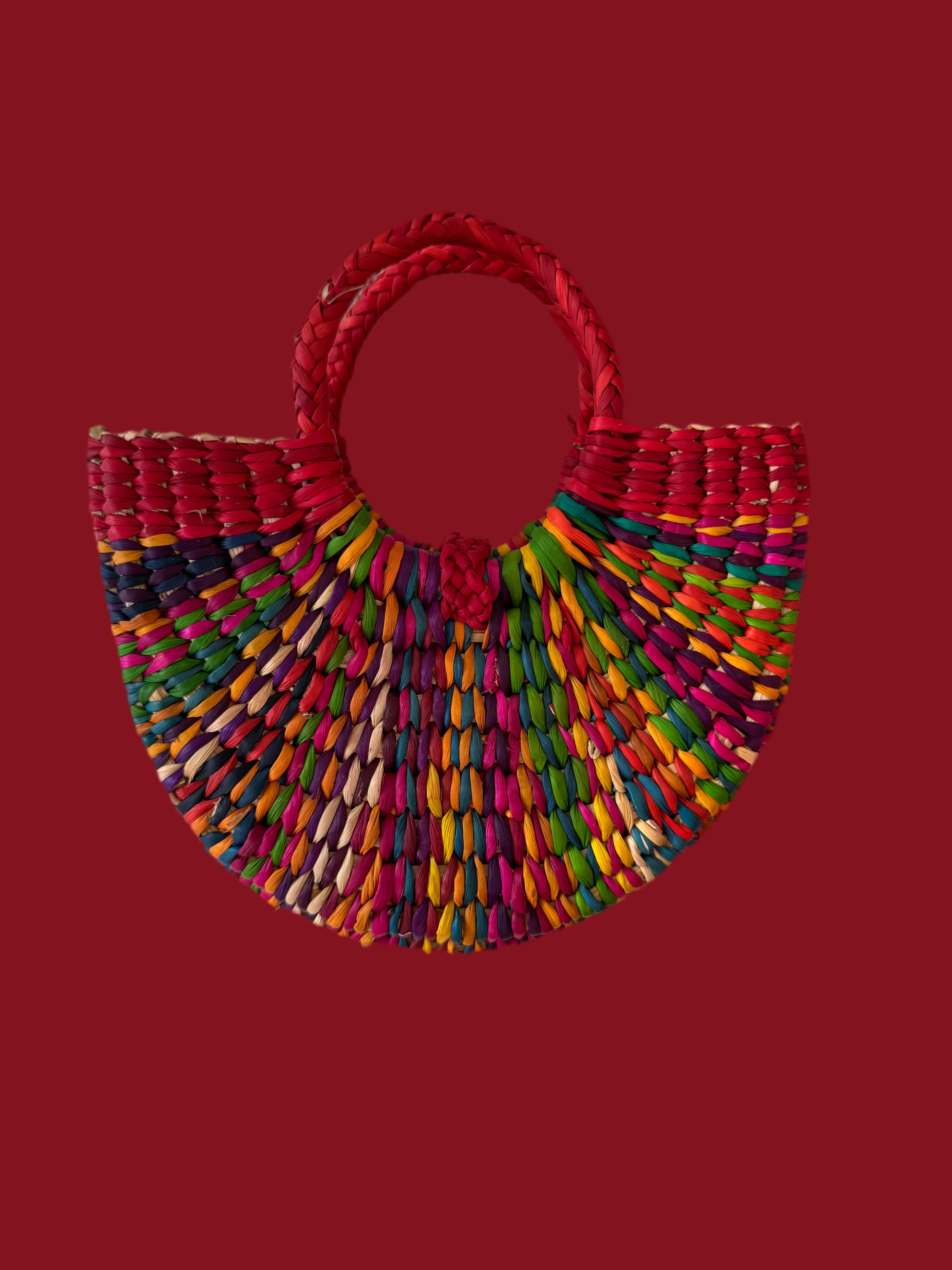 The Afternoon Bag - Junco Reed Handwoven Bag