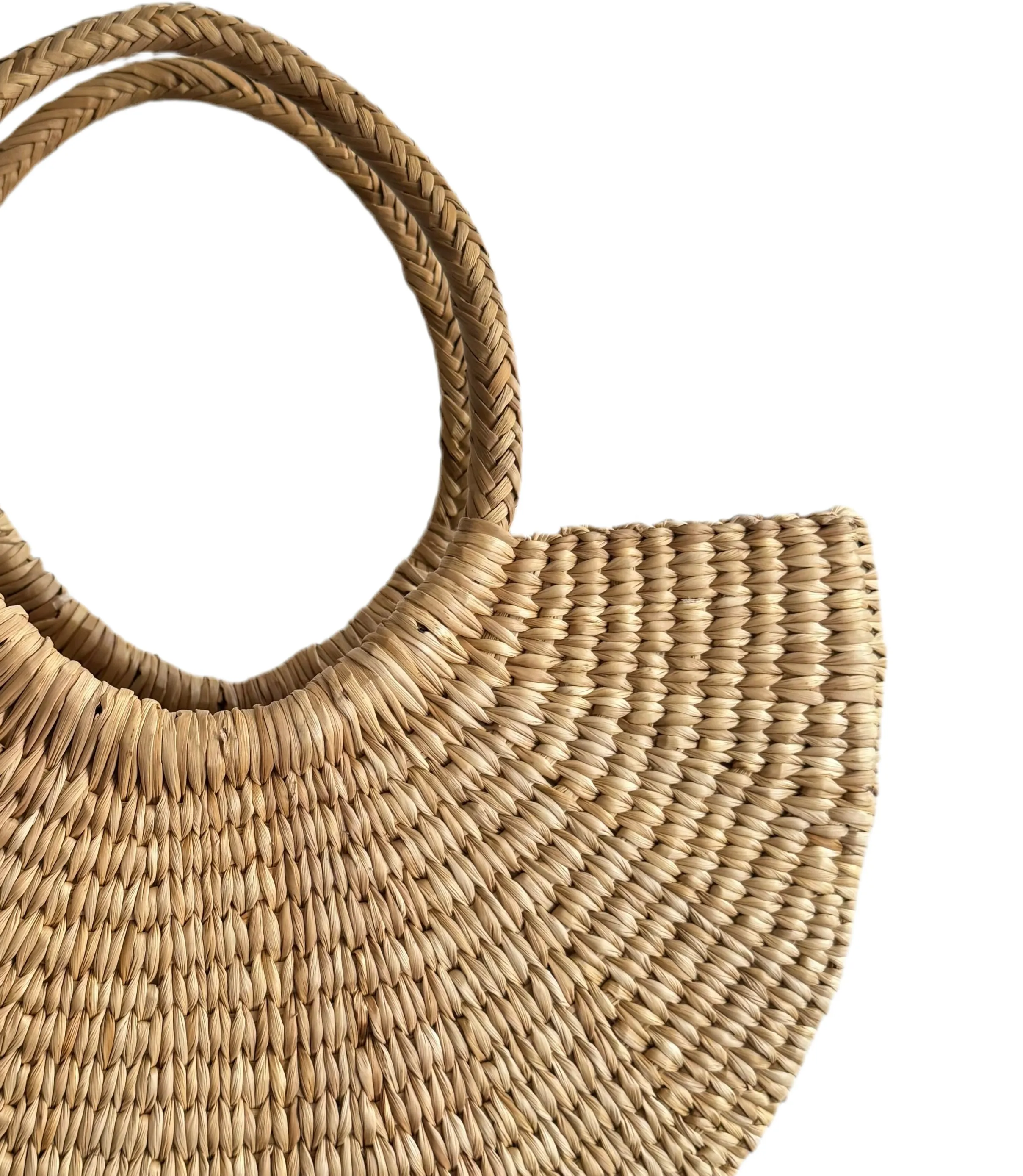 The Beach Bag - Junco Reed Handwoven Bag