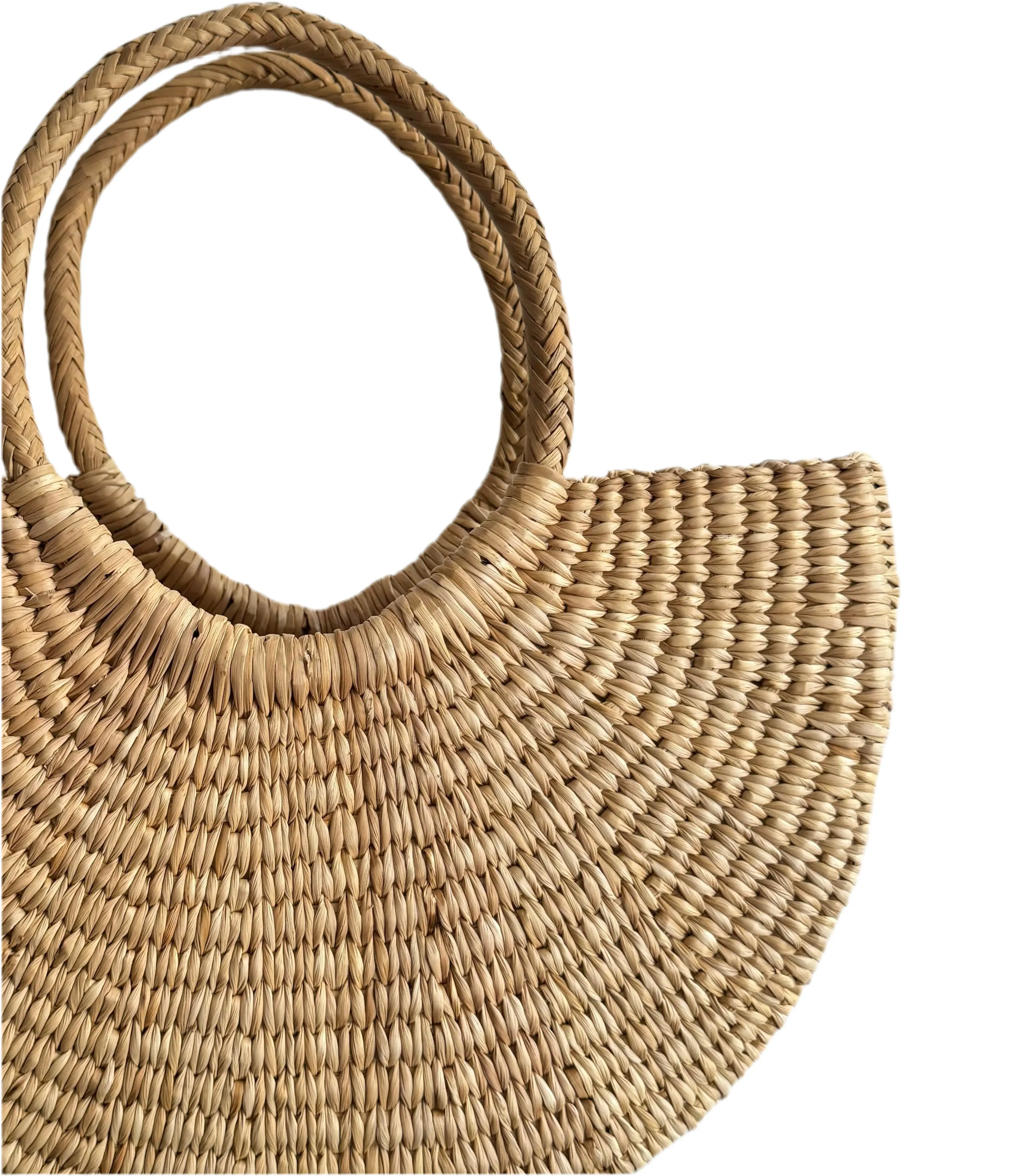 The Beach Bag - Junco Reed Handwoven Bag