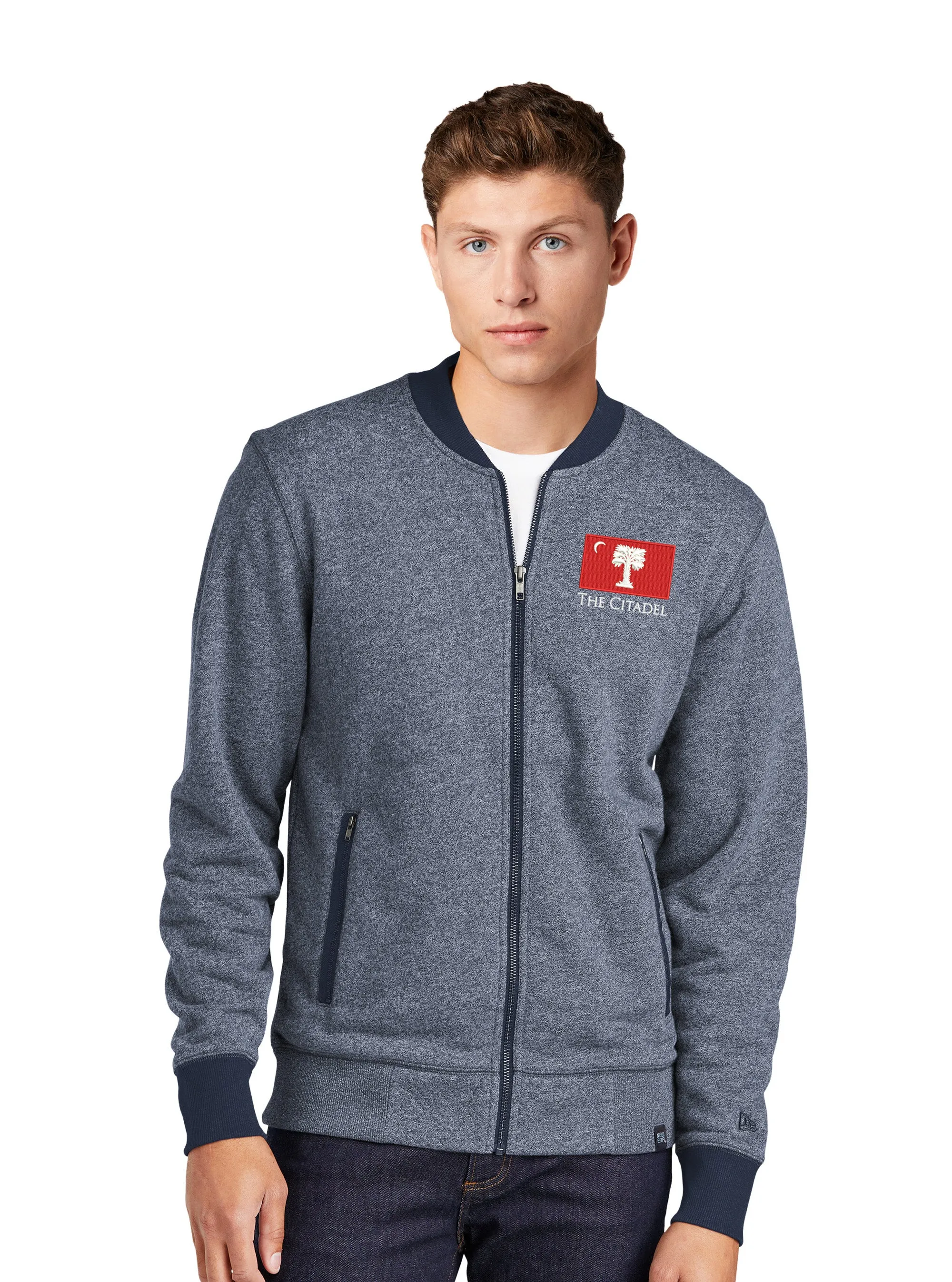 The Citadel, Big Red, New Era® French Terry Baseball Full-Zip