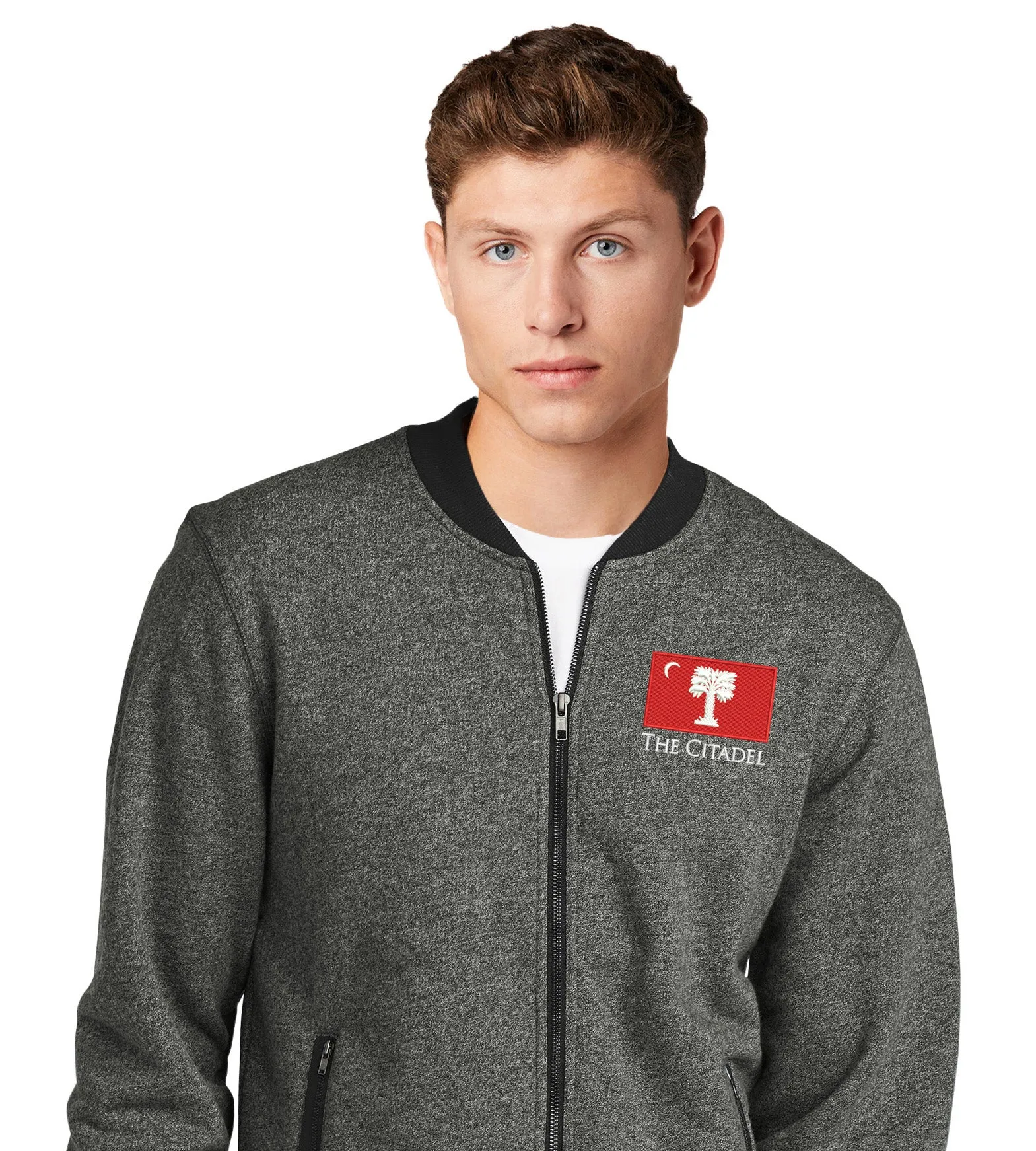 The Citadel, Big Red, New Era® French Terry Baseball Full-Zip