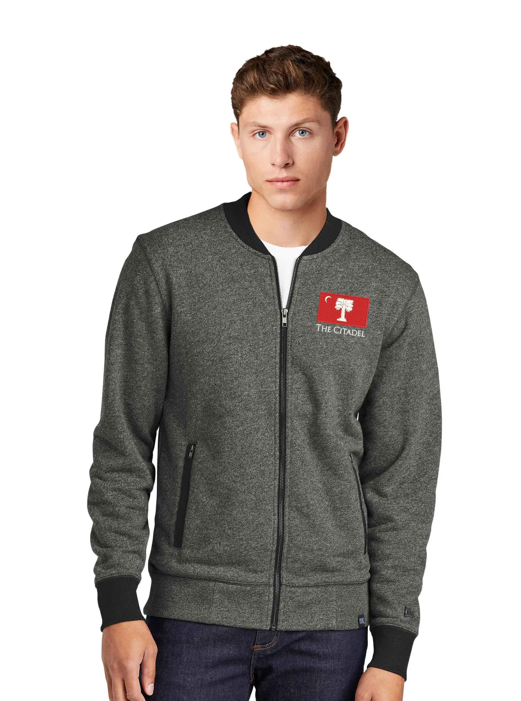 The Citadel, Big Red, New Era® French Terry Baseball Full-Zip