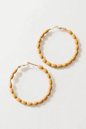 The Ibiza Bead Hoop Earring