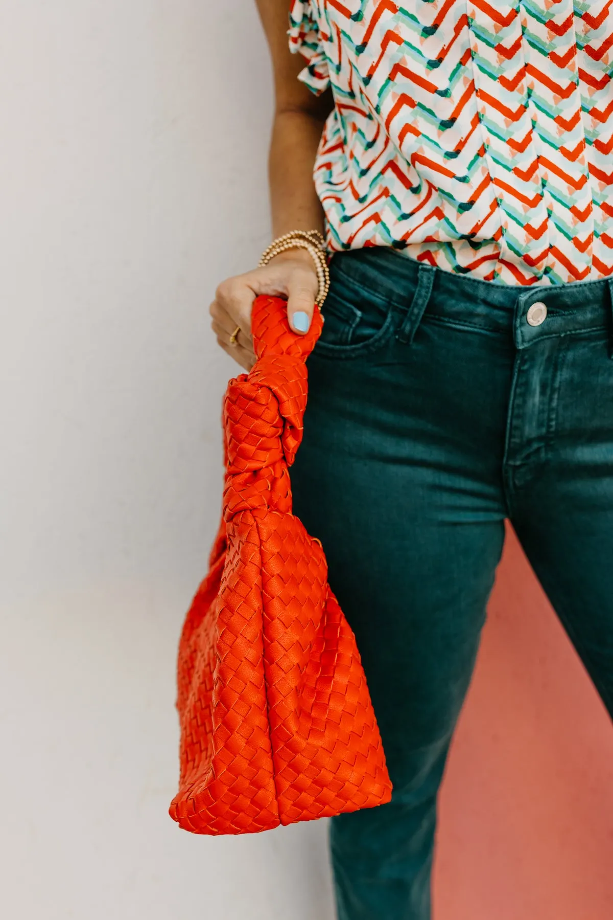 The Magdaline Woven Handbag
