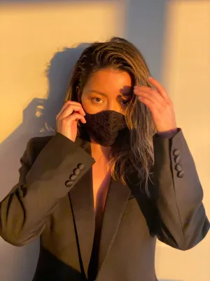 The Marina Mask in Black - LIMITED EDITION