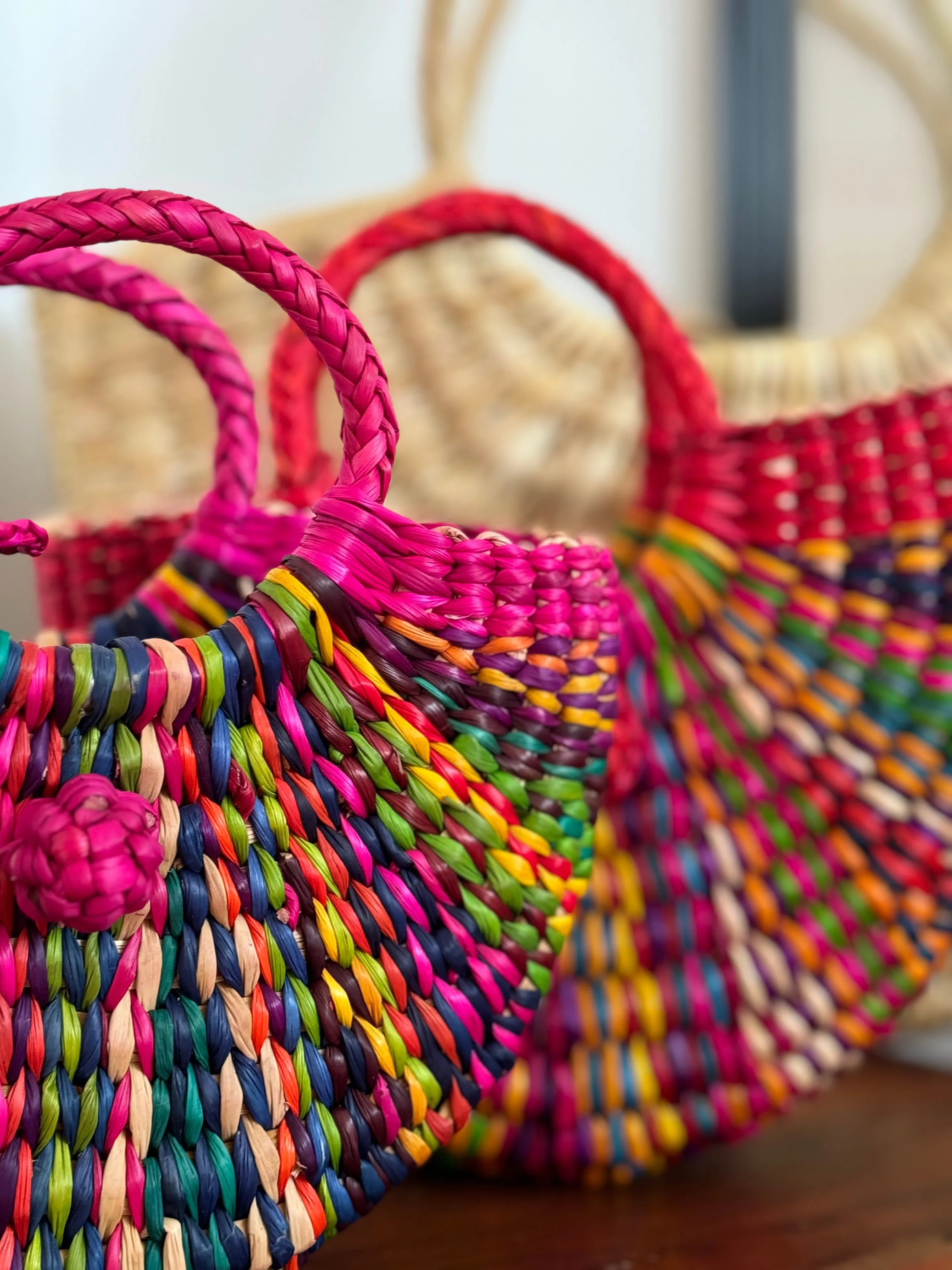 The Night Bag - Junco Reed Handwoven Bag