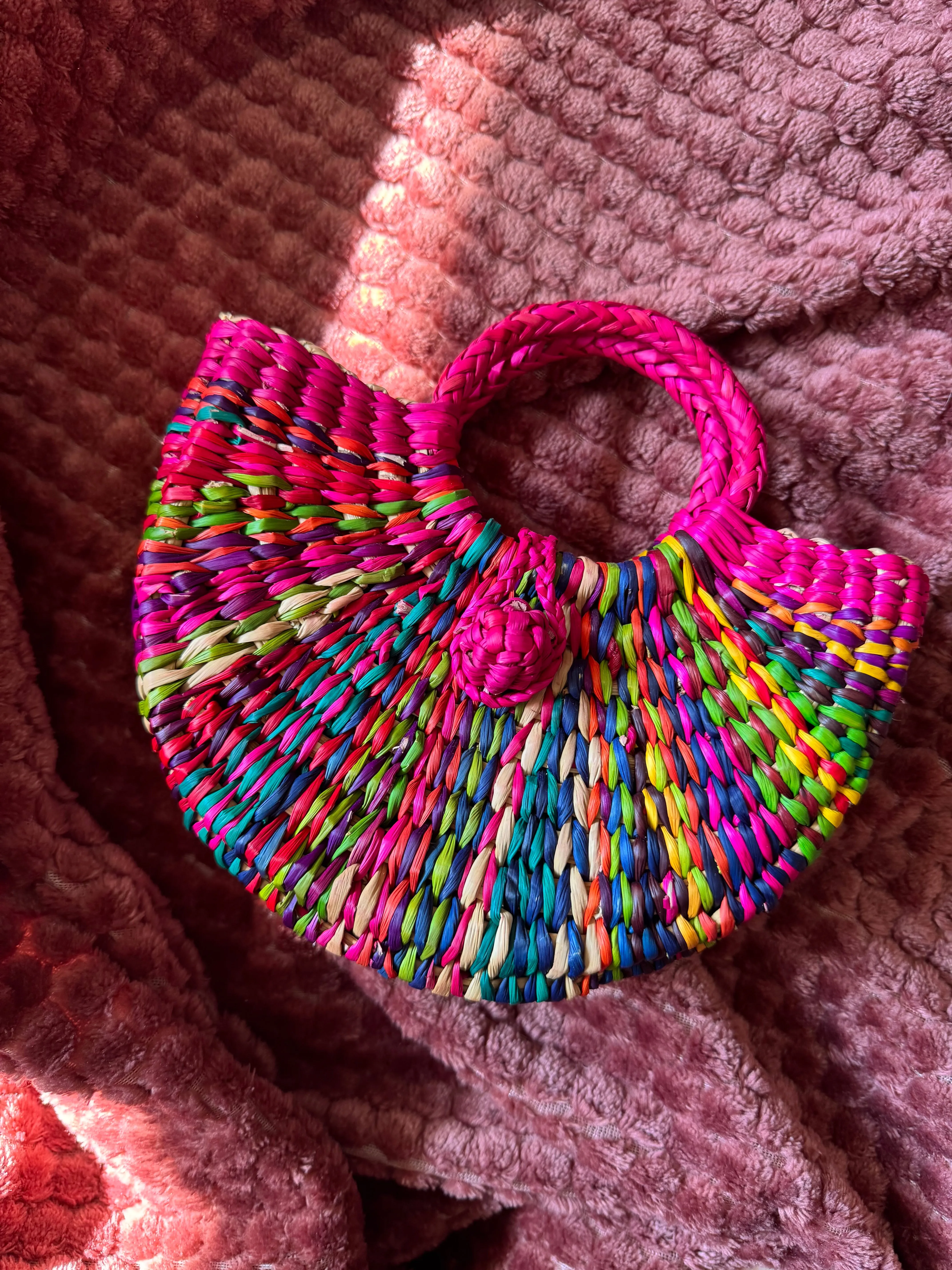 The Night Bag - Junco Reed Handwoven Bag