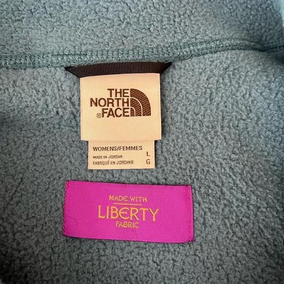 {The North Face} Liberty Cragmont Pullover Fleece in Teal - Women's Large