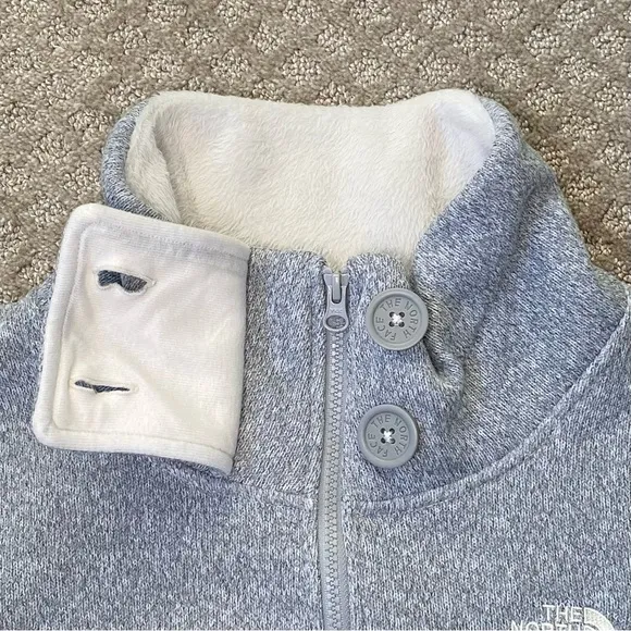 The North Face “Lunabrooke” Gray Zip Up Jacket