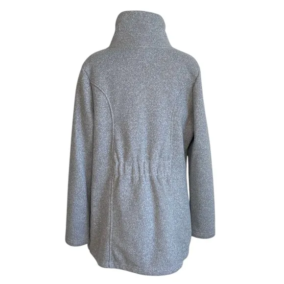 The North Face “Lunabrooke” Gray Zip Up Jacket