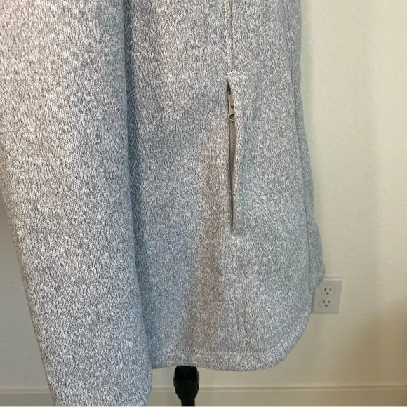 The North Face “Lunabrooke” Gray Zip Up Jacket